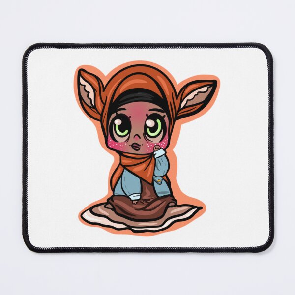 Item preview, Cute Chibi Deer Girl Costume Illustration designed and sold by BlossomieStore.
