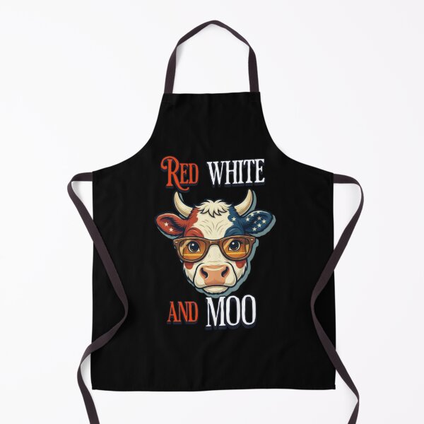 Item preview, Red White and Moo 4th of July designed and sold by TheEndDesign.