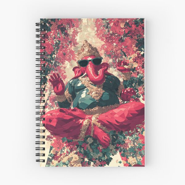Item preview, Ganesha Floating Vision Low Poly Geometric Pop Art designed and sold by PANNARUK THAILAND.