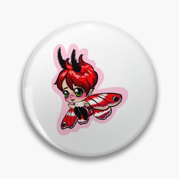 Item preview, Moth Fairy Cute Chibi Insect Wings Art designed and sold by BlossomieStore.