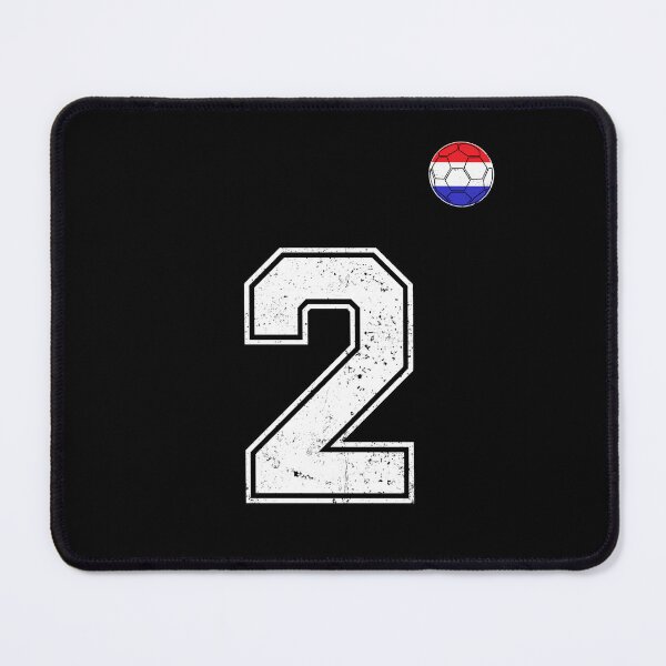 Item preview, Netherlands Soccer Number 2 Vintage Sports Fan designed and sold by LiviuGligoros.