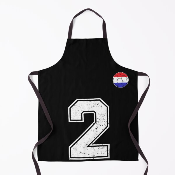 Item preview, Netherlands Soccer Number 2 Vintage Sports Fan designed and sold by LiviuGligoros.