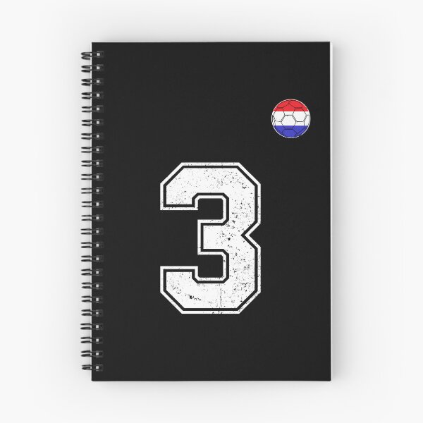 Item preview, Netherlands Soccer Number 3 Vintage Sports Fan designed and sold by LiviuGligoros.