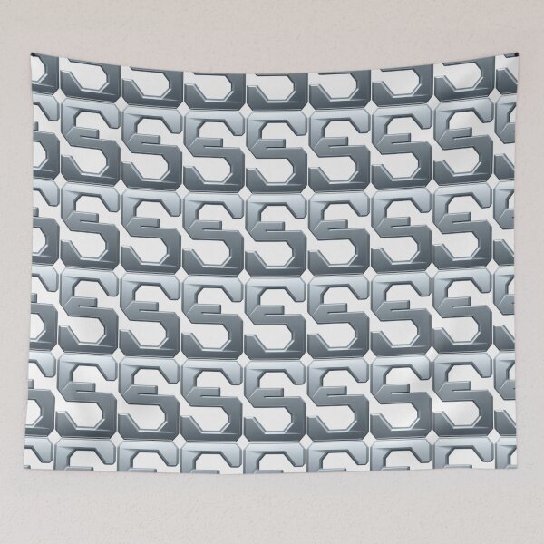 Item preview, Modern Metallic Stussy Inspired S Logo | Urban Fashion Graphic Art designed and sold by MystiColo.