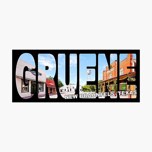 Item preview, GRUENE New Braunfels Texas - Shops and Gruene Hall Comal County designed and sold by Adam Gormley.