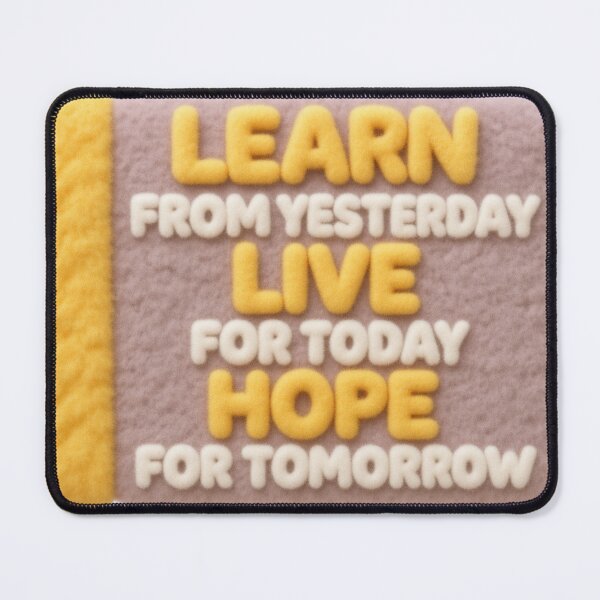 Item preview, Learn From Yesterday Live For Today Hope For Tomorrow designed and sold by Siti Hoiriyah.
