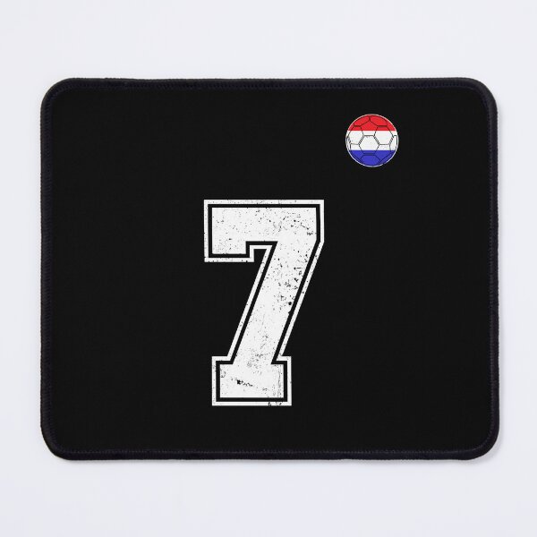 Item preview, Netherlands Soccer Number 7 Vintage Sports Fan designed and sold by LiviuGligoros.