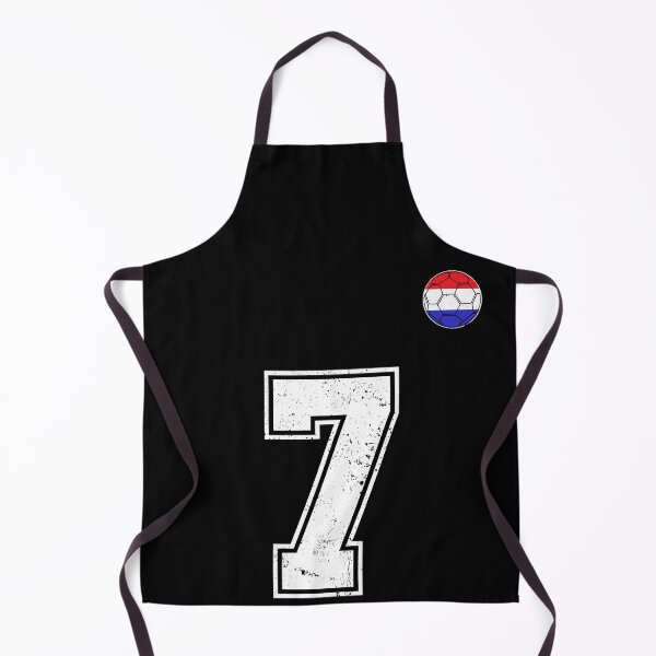 Item preview, Netherlands Soccer Number 7 Vintage Sports Fan designed and sold by LiviuGligoros.