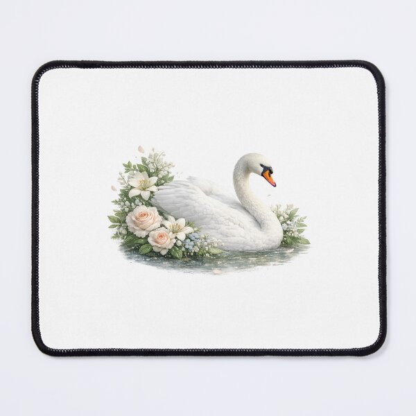 Item preview, Elegant Swan With Floral Bouquet PNG designed and sold by Ishratparween11.