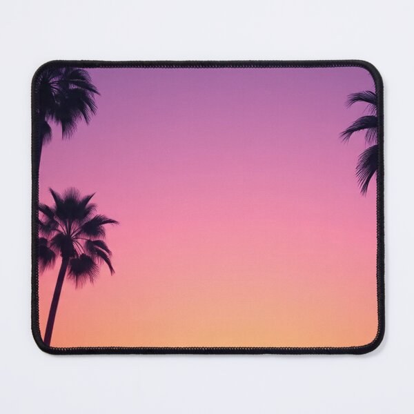 Item preview, Dreamy Palm Beach Sunset Gradient Sky designed and sold by Moodoncraft-.