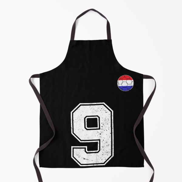 Item preview, Netherlands Soccer Number 9 Vintage Sports Fan designed and sold by LiviuGligoros.