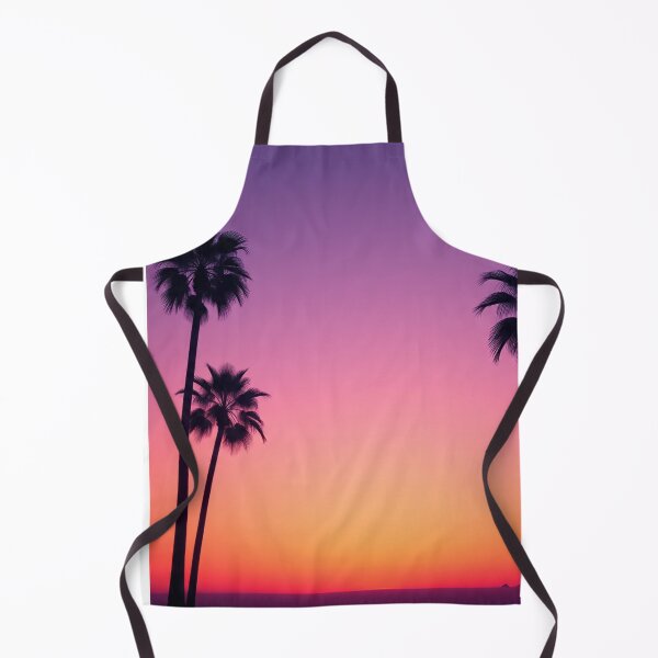 Item preview, Dreamy Palm Beach Sunset Gradient Sky designed and sold by Moodoncraft-.