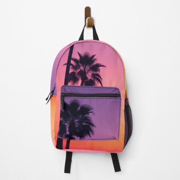 Item preview, Dreamy Palm Beach Sunset Gradient Sky designed and sold by Moodoncraft-.