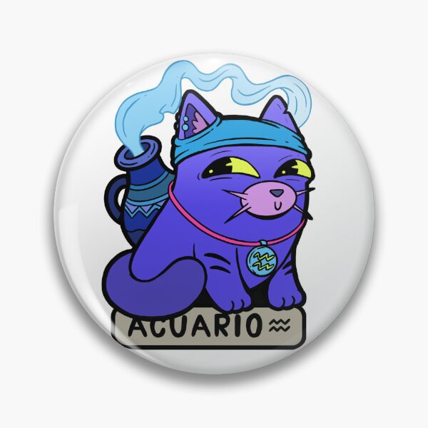Item preview, Aquarius Cat designed and sold by Ilustronauta.