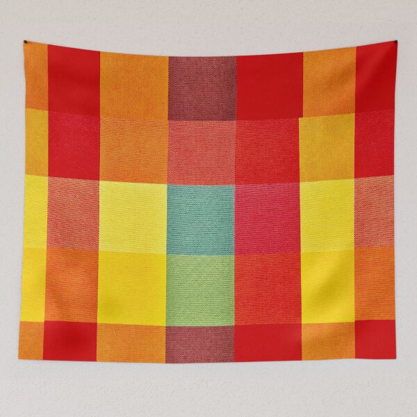 Item preview, Bright Autumn Plaid Pattern designed and sold by Myra365Art.
