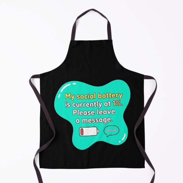 Item preview, Social battery at 1% please leave a message | Autism designed and sold by SocialStaticz.