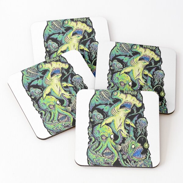 Item preview, Zombie Fish Original Art designed and sold by MenaceBehavior.