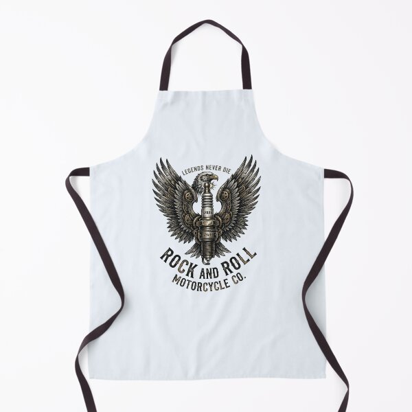 Item preview, Biker Spark Plug Wings Rock and Roll Vintage Garage designed and sold by RetroRewind Studio.