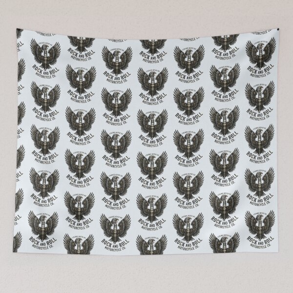 Item preview, Biker Spark Plug Wings Rock and Roll Vintage Garage designed and sold by RetroRewind Studio.