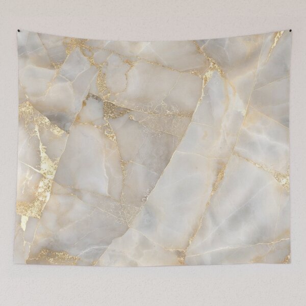 Item preview, Elegant Cream Marble with Gold Veins Pattern designed and sold by IntelliMindDesigns.