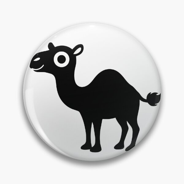 Item preview, Cute Camel Sticker - Kawaii Dromedary Silhouette Print Minimalist Desert Animal Nursery Wall Art designed and sold by BestChoiceService.