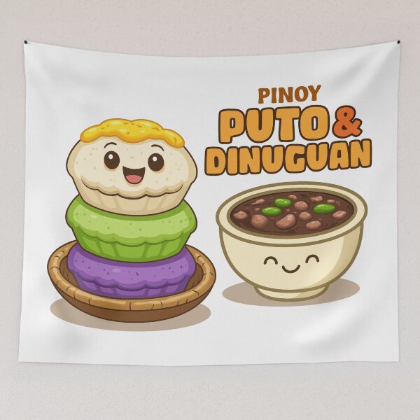 Item preview, Puto and Dinuguan designed and sold by TeeCodes.