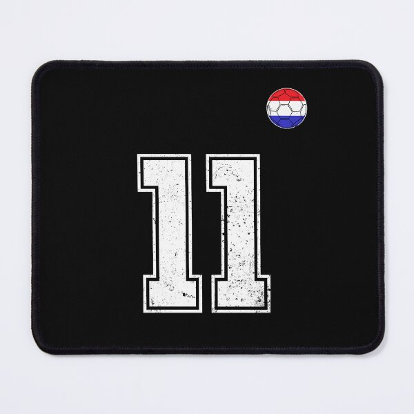 Item preview, Netherlands Soccer Number 11 Vintage Sports Fan designed and sold by LiviuGligoros.
