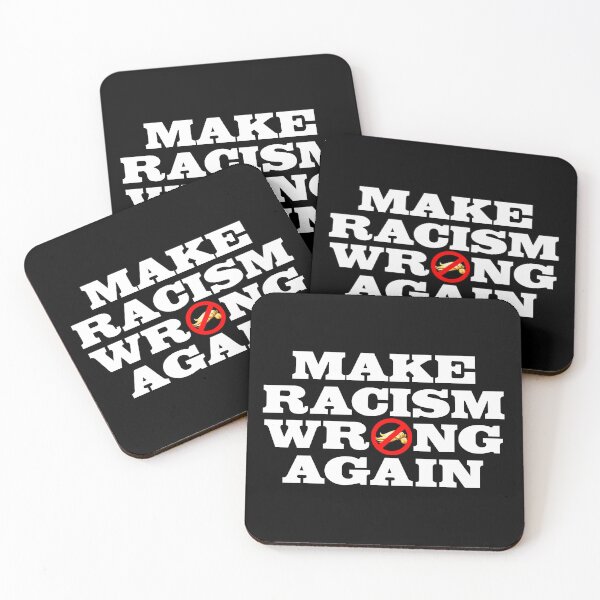 Item preview, Make racism wrong again designed and sold by TeeCodes.