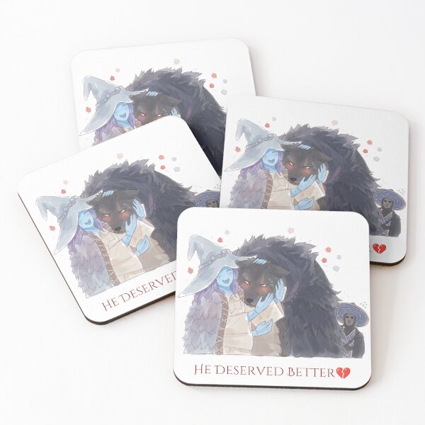 Item preview, He Deserved Better - Blaidd and Ranni Elden Ring designed and sold by IncognitoPrints.
