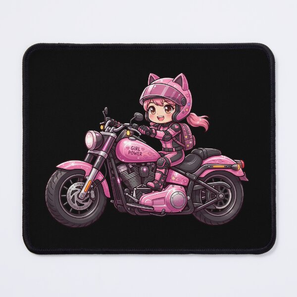 Item preview, Motorcycle Pink designed and sold by Funny Vintage Stickers And T-Shirts.