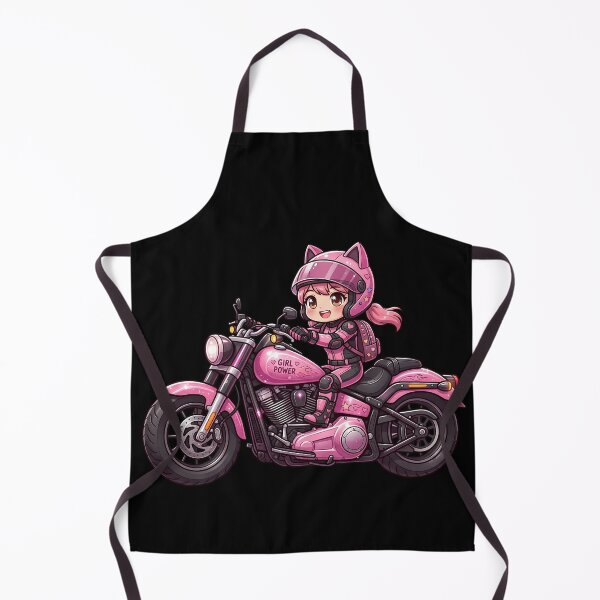 Item preview, Motorcycle Pink designed and sold by Funny Vintage Stickers And T-Shirts.