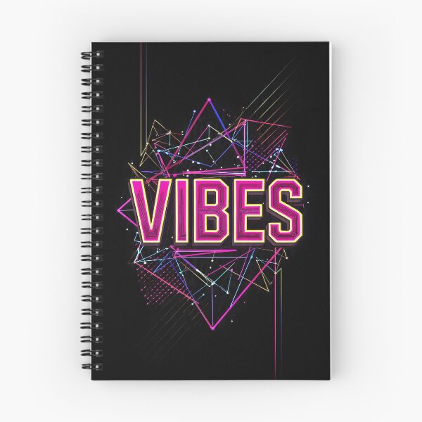 Artikelvorschau, VIBES Minimales Neon-Streetwear-Design entworfen und verkauft von YAKA ART SRI LANKA.