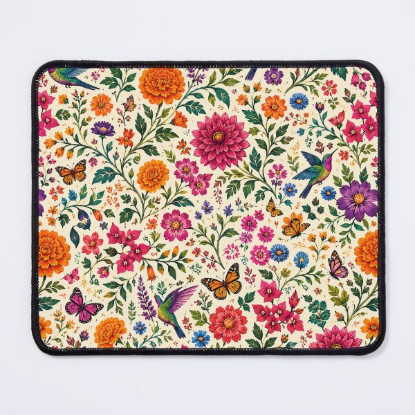 Item preview, Oaxaca, Mexico Wildflower Garden Pattern designed and sold by Myra365Art.