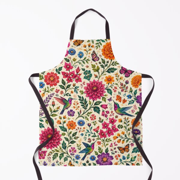 Item preview, Oaxaca, Mexico Wildflower Garden Pattern designed and sold by Myra365Art.