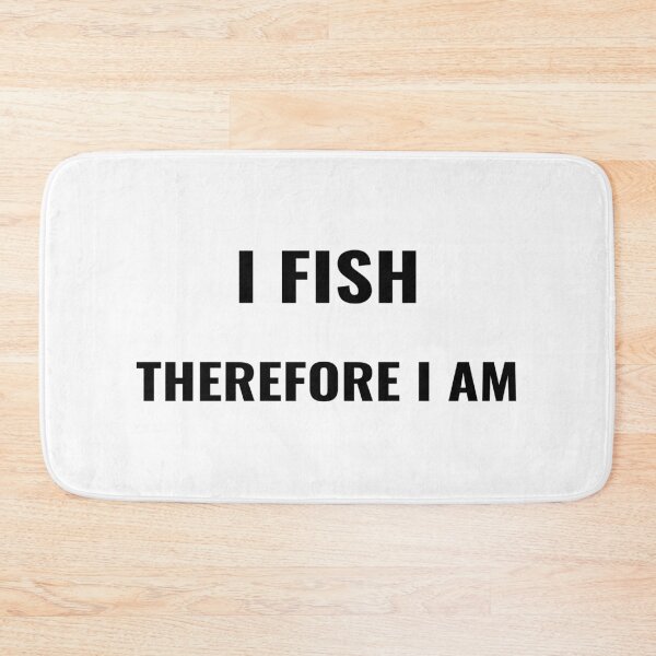 Item preview, I Fish Therefore I Am T-Shirt – Philosophical Fishing Tee | Uncle Jichuan designed and sold by Uncle-Jichuan.