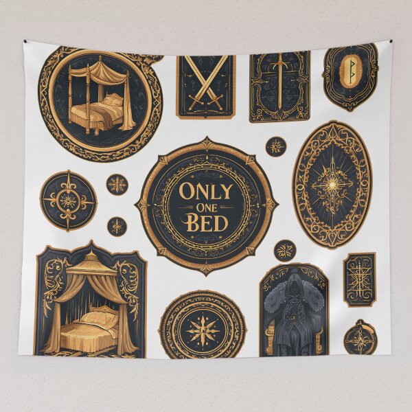 Item preview, Romantasy Trope Lover- Only One Bed Fantasy Romance designed and sold by auxincaftan0o.