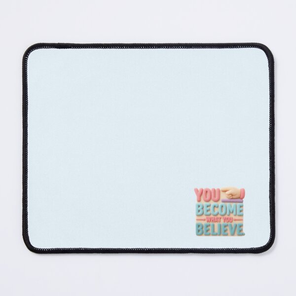 Item preview, You Become What You Believe Inspirational Typography designed and sold by Siti Hoiriyah.