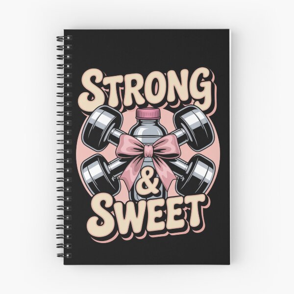 Item preview, Chica de gimnasio fuerte y dulce: motivación para el fitness designed and sold by Nzgiftsandmore.