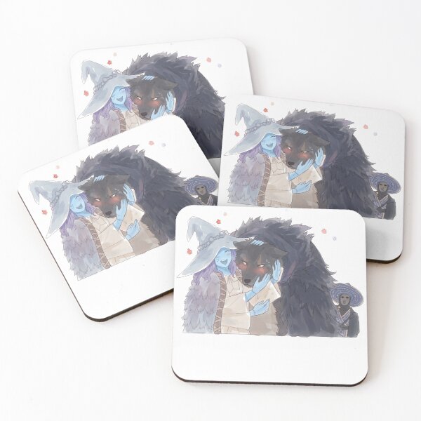Item preview, Who's a Good Wolf - Ranni and Blaidd Elden Ring  designed and sold by IncognitoPrints.