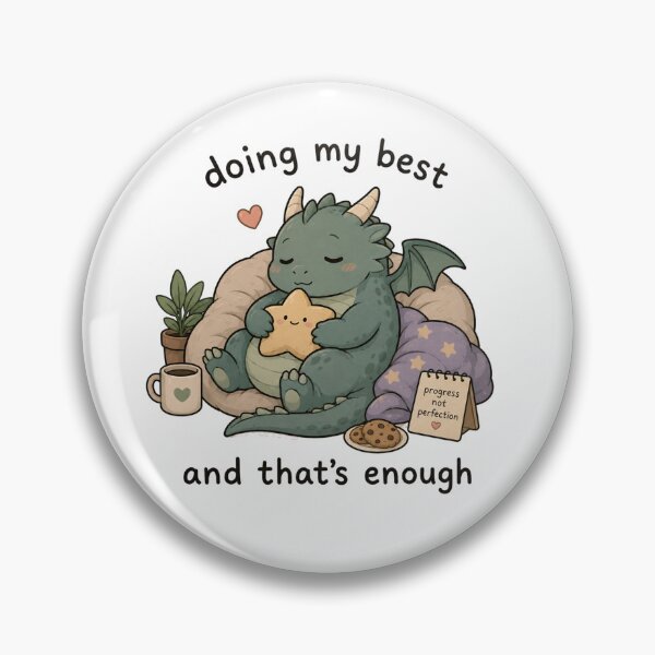 Item preview, Doing My Best And That's Enough Dragon designed and sold by marketkmarket.