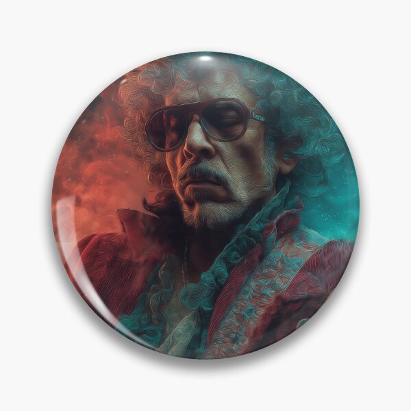 Item preview,  Rock Guitarist Vintage Legend Art — Bold Music Print designed and sold by CosmicRockArt.