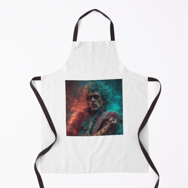 Item preview,  Rock Guitarist Vintage Legend Art — Bold Music Print designed and sold by CosmicRockArt.