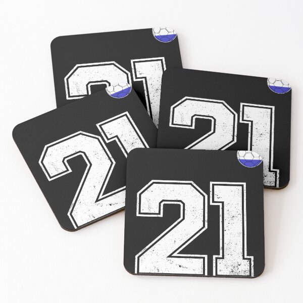 Item preview, Netherlands Soccer Number 21 Vintage Sports Fan designed and sold by LiviuGligoros.