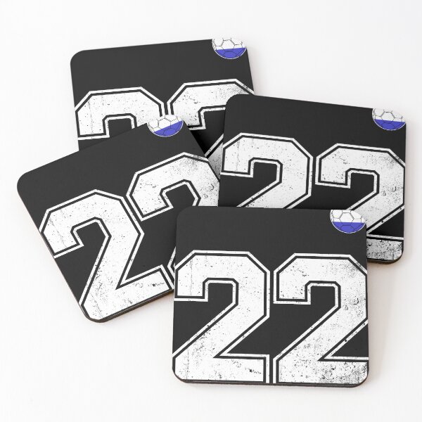 Item preview, Netherlands Soccer Number 22 Vintage Sports Fan designed and sold by LiviuGligoros.
