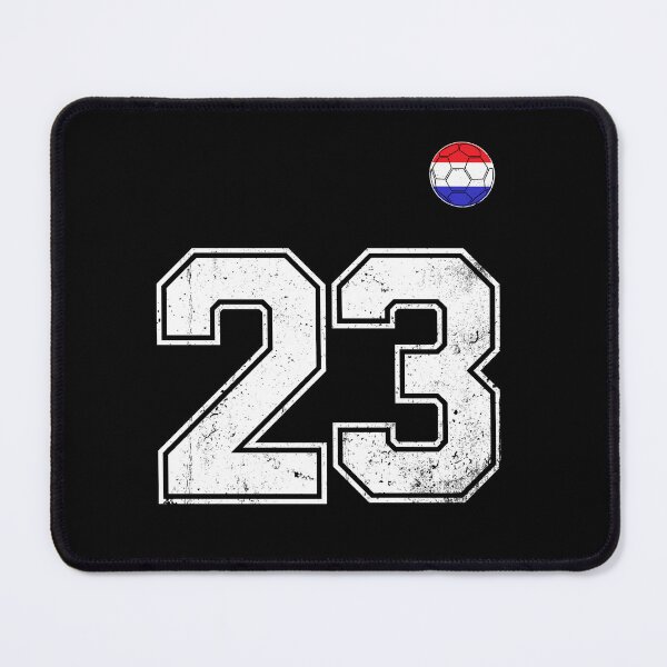 Item preview, Netherlands Soccer Number 23 Vintage Sports Fan designed and sold by LiviuGligoros.
