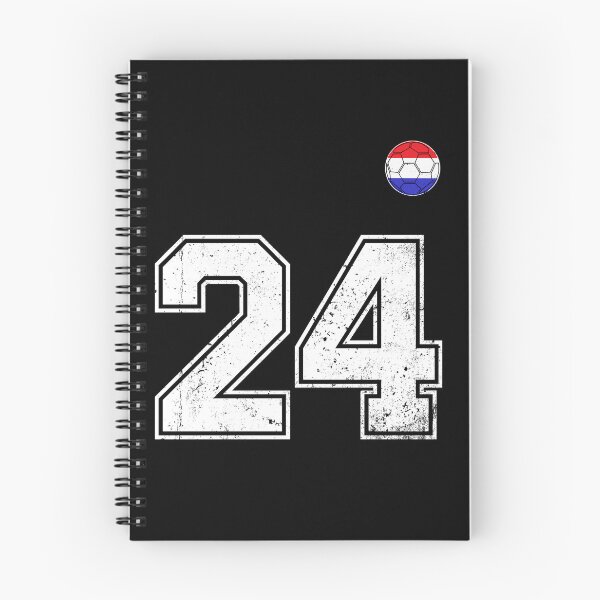Item preview, Netherlands Soccer Number 24 Vintage Sports Fan designed and sold by LiviuGligoros.