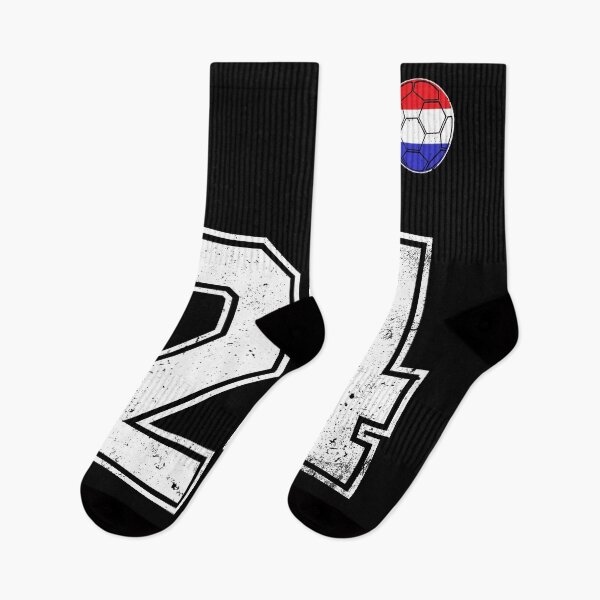 Item preview, Netherlands Soccer Number 24 Vintage Sports Fan designed and sold by LiviuGligoros.