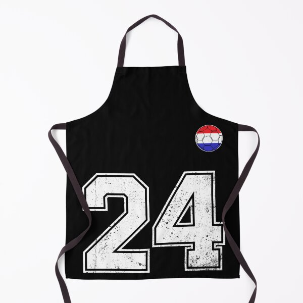 Item preview, Netherlands Soccer Number 24 Vintage Sports Fan designed and sold by LiviuGligoros.
