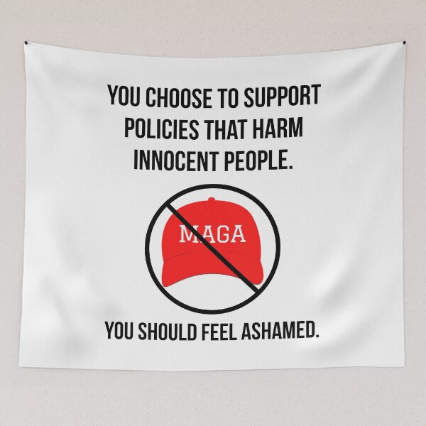 Item preview, You choose to harm people. You should be ashamed.  designed and sold by Rachel the Artist .