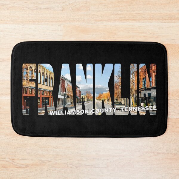 Item preview, FRANKLIN Williamson County Tennessee - Autumn Sunny Day in Main Street designed and sold by Adam Gormley.
